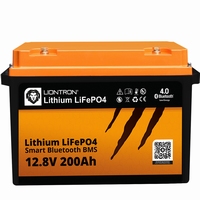 LionTron LiFePO4 12,8V 200Ah 2560Wh LX Smart BMS Bluetooth