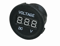 TIGER® Inbouw Voltmeter 10 Volt - 30 Volt