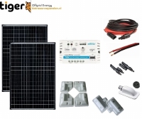 200 Watt Zonnepaneel Set 10BB PERC Monokristal 925x1160 mm