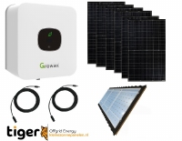 2225 Watt 230V Zonnepanelen Set voor Woning