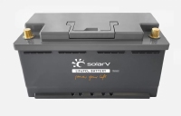 SolarV® LiFePO4 Batterij 12,8V 100Ah - Smart BMS Bluetooth
