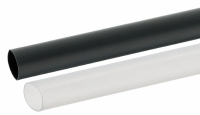 Krimpkous 12.0-4.0mm Transparant 3:1 met lijmlaag (per 10 cm.)