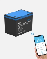 EPEVER® LiFePO4 Battery Geintegreerde BMS, Bluetooth, APP, Heating Module 12,8V 50Ah 640Wh