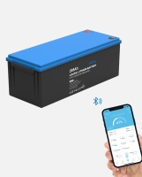EPEVER® LiFePO4 Batterij Geïntegreerde BMS, Bluetooth, APP, Heating Module 25,6V 205Ah 5.428Wh