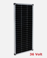 100 Watt 36V Zonnepaneel 9BB PERC Monokristal afm: 1020x540 mm.