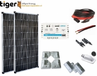 440 Watt Zonnepaneelset Monokristal 1480x1340 mm