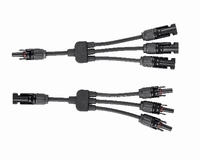 MC4 Parallel Y Connector MC4 3 in 1 draadset