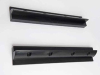Beaut® Montage Spoiler Kunststof 510mm. Zwart (set 2 stuks)