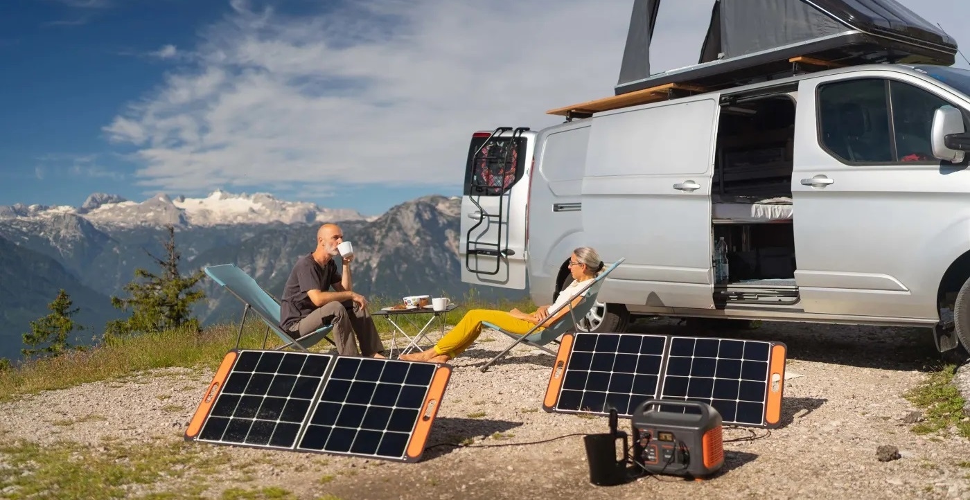 Portable zonnepanelen voor bij de camper of boot